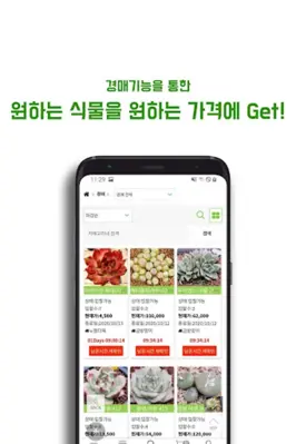 엑스플랜트(xplant)-식물,다육식물,최대식물쇼핑 앱 android App screenshot 0